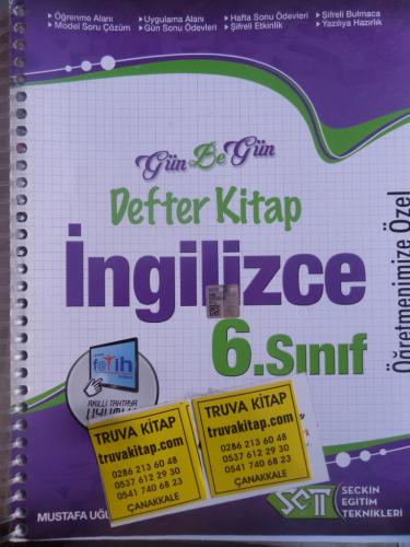 6. Sınıf İngilizce Defter Kitap