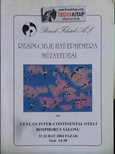 Resim obje Hat Ephemera ve Kitap Müzayedesi / 22 Şubat 2004