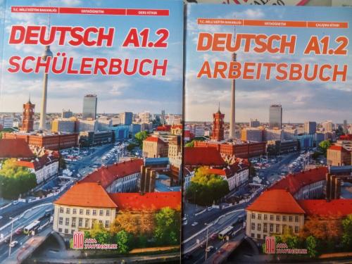 Deutsch A1.2 ( Schülerbuch + Arbeitsbuch ) Oya Akay Zabun