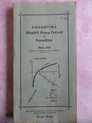 Logaritma Sürgülü Hesap Cetveli Ve Formüller İhsan Koz