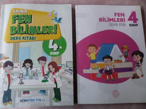 4. Sınıf Fen Bilimleri Ders Kitabı + Çalışma Kitabı