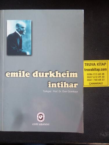 İntihar Emile Durkheim