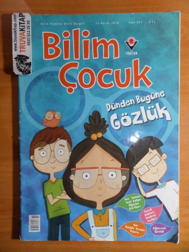 Bilim Çocuk Dergisi - Dünden Bugüne Gözlük 2018 / Sayı: 251