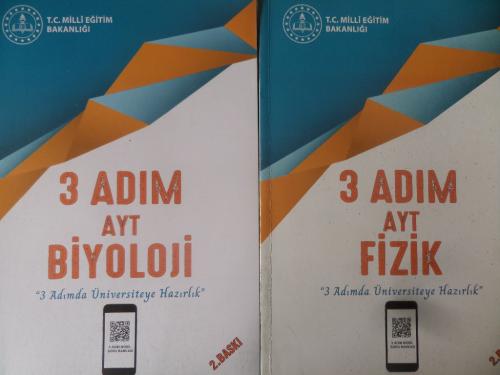 3 Adım AYT Kitapları / 2 Adet