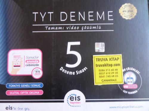 TYT Deneme Tamamı Video Çözümlü 5 Deneme Sınavı (Kutulu)