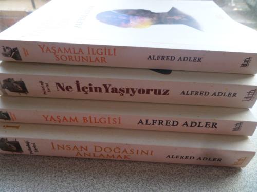 Alfred Adler Kitapları / 4 Adet Alfred Adler