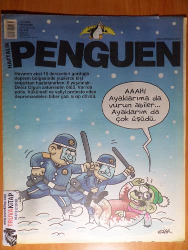 Penguen - AAAH! Ayaklarıma da vurun abiler... 2011 / Sayı: 47