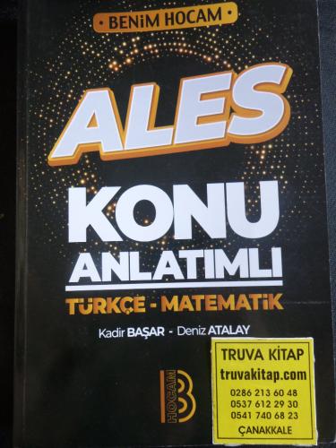 ALES Konu Anlatımlı Türkçe - Matematik Kadir Başar