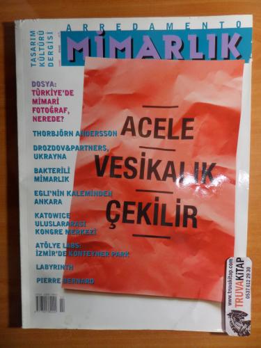 Arredamento Mimarlık Tasarım Kültürü Dergisi - Dosya: Türkiye'de Mimar