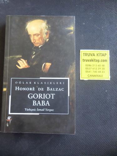 Goriot Baba Honore De Balzac