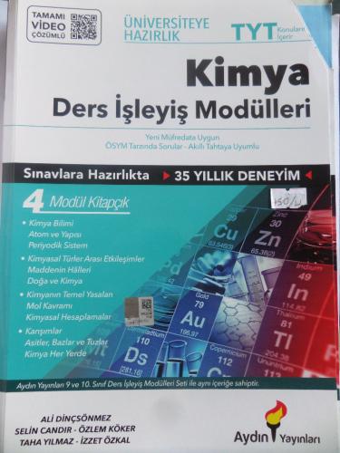 TYT Kimya Ders İşleyiş Modülleri Ali Dinçsönmez