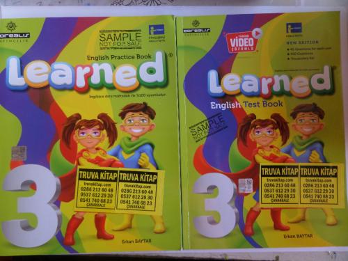 Learned English Practice Book + Test Book 3 Erkan Baytar