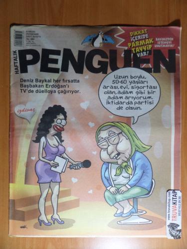 Penguen Dergisi - Uzun boylu, 50-60 yaşları arası... 2010 / Sayı: 15