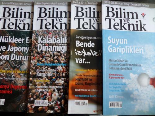 Bilim ve Teknik 2011 / 518-519-520-521 (4 Adet)