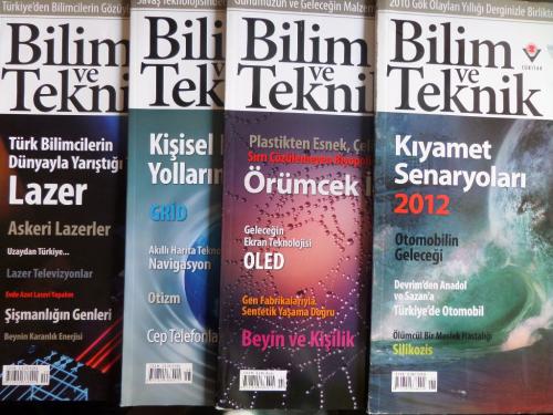 Bilim ve Teknik 2010 / 506-507-508-510 (4 Adet)