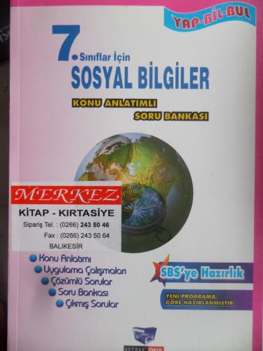 7. Sınıflar için Sosyal Bilgiler Konu Anlatımlı Soru Bankası Yusuf Özb