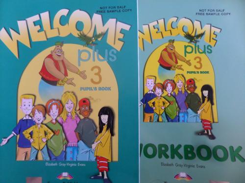 Welcome Plus 3 ( Pupil's Book + Workbook ) Elizabeth Gray