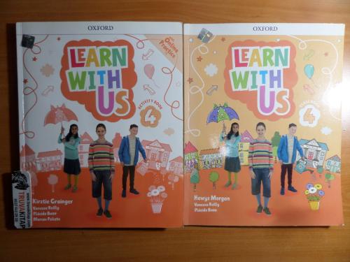 4 Learn With Us Class Book + Activity Book (İkinci El)