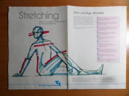 Stretching - (Almanca Egzersiz Broşürü)