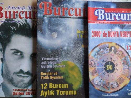 Astroloji Yıldızlar Burcunuz 2000 / Sayı: 89-94-100