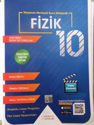 10. Sınıf Fizik Kazanım Merkezli Soru Kitapçığı / 4 Adet