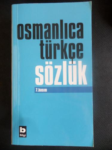 Osmanlıca Türkçe Sözlük