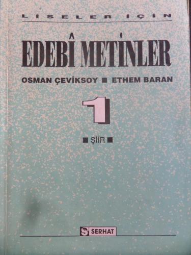 Edebi Metinler 1 Osman Çeviksoy