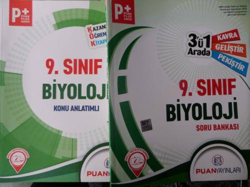 9. Sınıf Biyoloji Okula Yardımcı Sınavlara Hazırlık Kitapları / 2 Adet