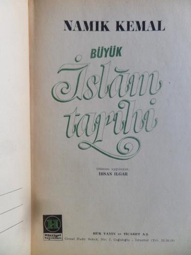 Büyük İslam Tarihi Namık Kemal