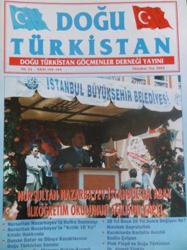 Doğu Türkistan Dergisi 2003 / 192-193