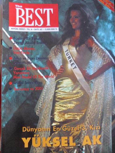 The Best Aktüel Dergisi 2001 / 63 - Yüksel Ak