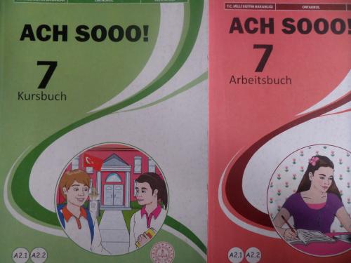 Ach Sooo! 7 Kursbuch + Arbeitsbuch / A2.1 A2.2 Gamze Yanık