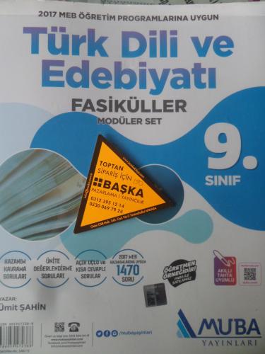 9. Sınıf Türk Dili ve Edebiyatı Fasiküller Modüler Set / 4 Fasikül Ümi