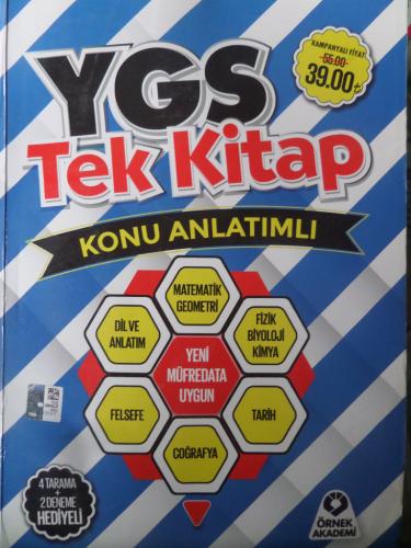 YGS Tek Kitap Konu Anlatımlı