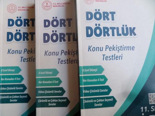 TYT Dört Dörtlük Konu Pekiştirme Testleri / 3 Adet