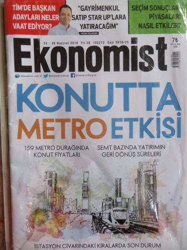 Ekonomist Dergisi 2018 / 25 - Konutta Metro Etkisi