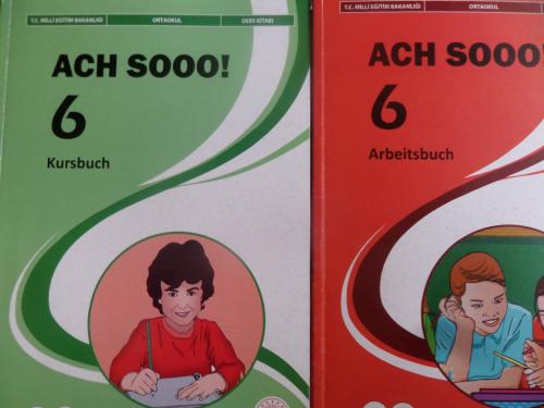 Ach Sooo! 6 Kursbuch + Arbeitsbuch / A2.1 A2.2 Gamze Yanık