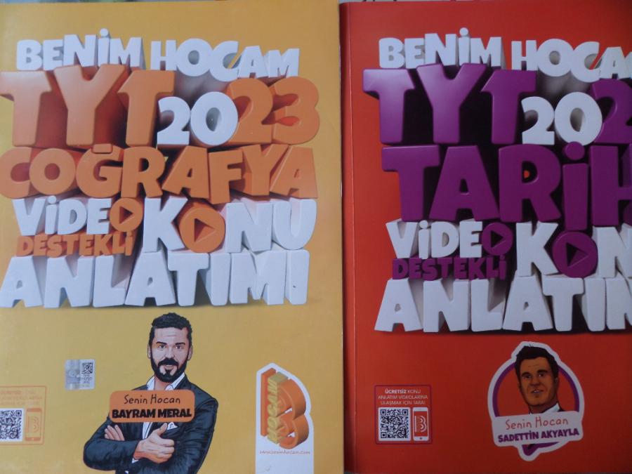 Benim Hocam TYT 2023 Video Destekli Konu Anlatımı 2 Adet